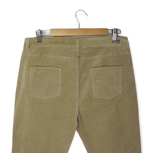 Woolrich Corduroy Strait Leg Pants Size 14 Tan Khaki Cotton Spandex Blend NWT - Picture 5 of 12